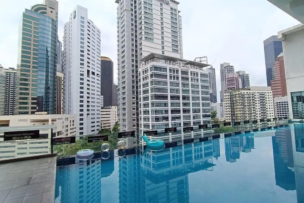 A05 Bukit Ceylon Kl Tower View Balcony Apartment クアラルンプール